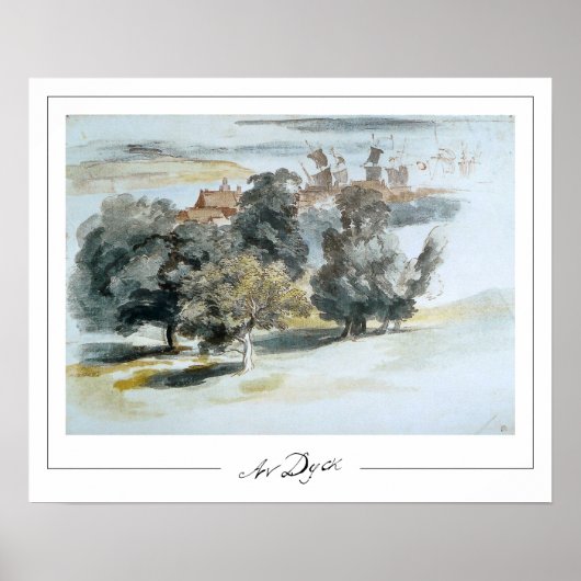 Anthony van Dyck Zedign Art Poster #230 (Vorne)