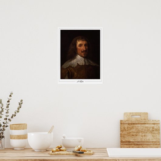 Anthony van Dyck Zedign Art Poster #350 (Küche)