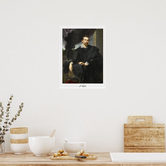 Anthony van Dyck Zedign Art Poster #539 (Küche)