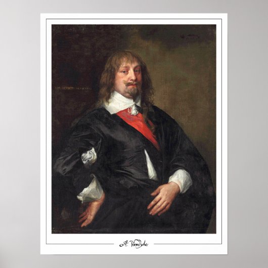 Anthony van Dyck Zedign Art Poster #581 (Vorne)