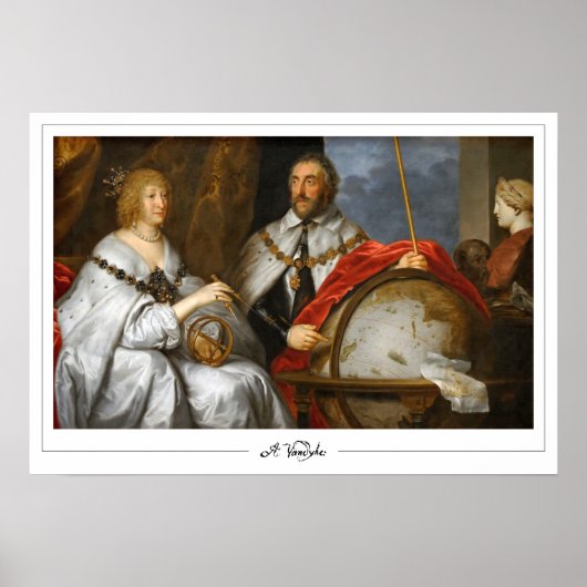 Anthony van Dyck Zedign Art Poster #583 (Vorne)