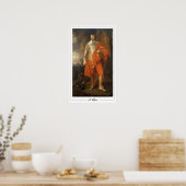 Anthony van Dyck Zedign Art Poster #596 (Küche)