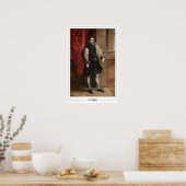 Anthony van Dyck Zedign Art Poster #667 (Küche)