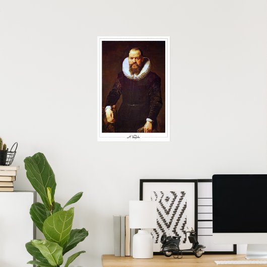 Anthony van Dyck Zedign Art Poster #678 (Heimbüro)