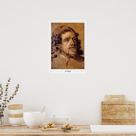 Anthony van Dyck Zedign Art Poster #693 (Küche)