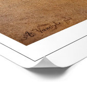 Anthony van Dyck Zedign Art Poster #693 (Ecke)