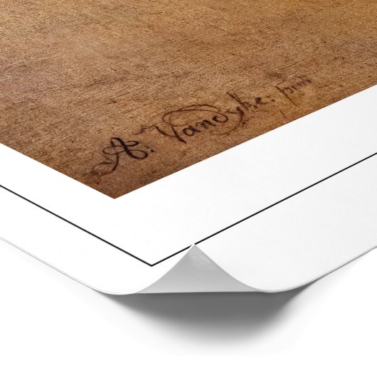 Anthony van Dyck Zedign Art Poster #693 (Ecke)