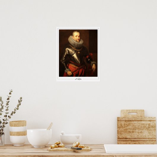 Anthony van Dyck Zedign Art Poster #835 (Küche)
