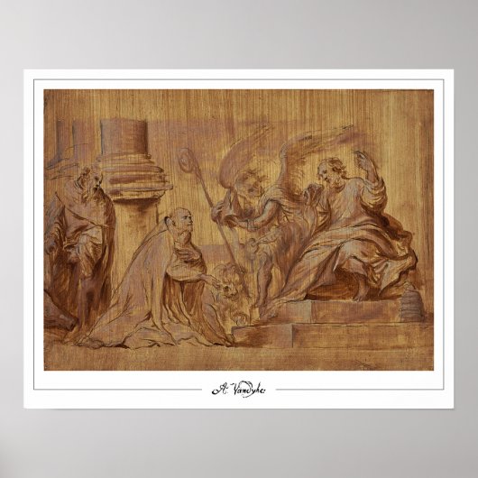 Anthony van Dyck Zedign Art Poster #889 (Vorne)