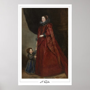Anthony van Dyck Zedign Kunstposter #589 Poster