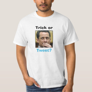 Anthony Weiner - betrügen Sie oder tweeten Sie? T-Shirt