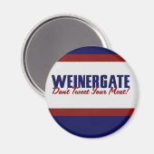 Anthony Weiner Magnet (Vorderseite/Rückseite)