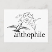 Anthophil Postkarte (Vorderseite)
