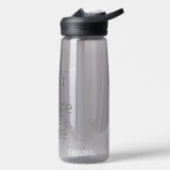 Personalisierte Trinkflasche Ausführung: CamelBak Eddy®, Größe: Trinkflasche (739 ml), Farbe: Anthrazit (Links)