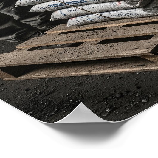 Anthrazit Coal Aftermath Poster (Ecke)