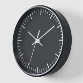 Anthrazit Wall Clock Uhr (Winkel)
