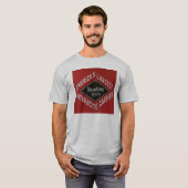 Anthrazit wurde von der Reading Railroad    durchg T-Shirt (Vorne ganz)