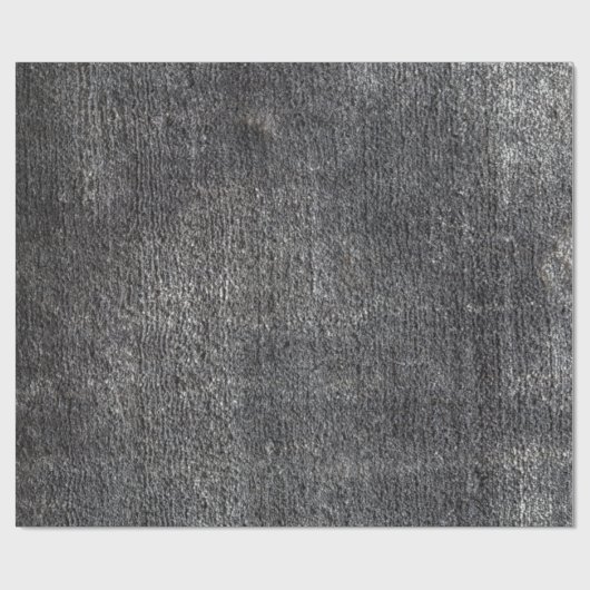 Anthrazitteppich aus Grau-Velours Vintag Geschenkpapier (Flach)