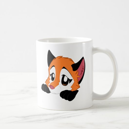 Anthro Fox-Kaffee-Tasse Kaffeetasse (Rechts)