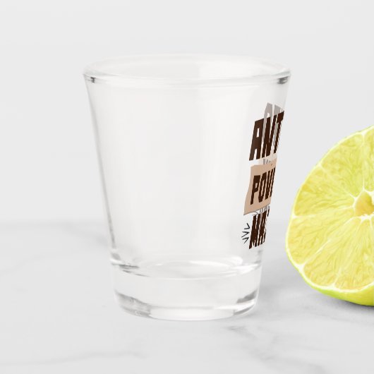 Anthro Poverty Major Funny Anthropology Student Schnapsglas (Links)