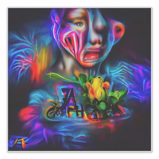 Anthrophobie 2 aufkleber (Vorderseite)