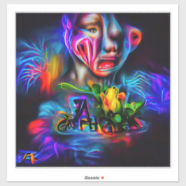 Anthrophobie 2 aufkleber