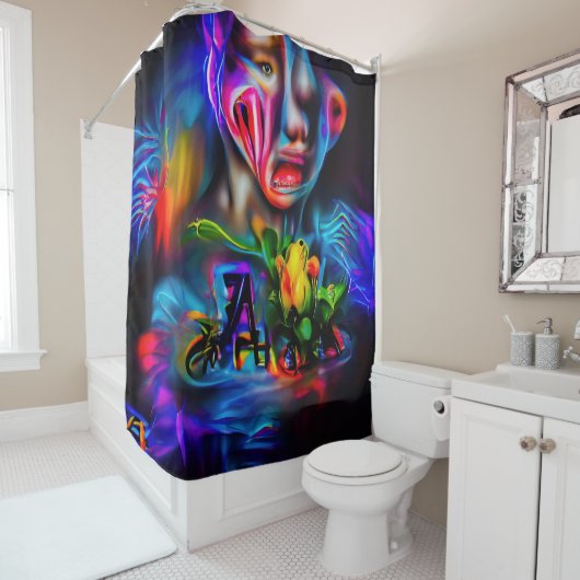 Anthrophobie 2 duschvorhang (Beispiel)