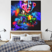 Anthrophobie 2 leinwanddruck (Insitu (Schlafzimmer))