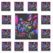 Anthrophobie Aufkleber (Vorderseite)