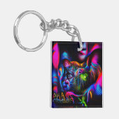 Anthrophobie Schlüsselanhänger (Vorderseite links)