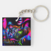 Anthrophobie Schlüsselanhänger (Rückseite)