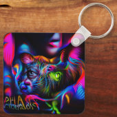 Anthrophobie Schlüsselanhänger (Rückseite)