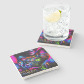 Anthrophobie Steinuntersetzer (Seitenansicht)