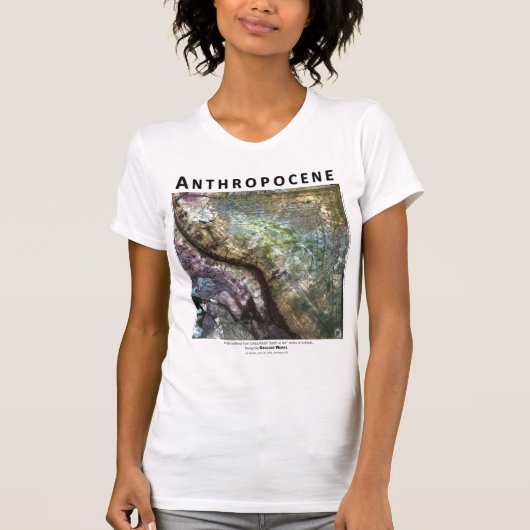 Anthropocene I_A - Irakisches Militärauffangraum T-Shirt (Vorderseite)
