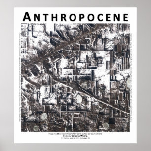 Anthropocene II - Winter-Tag, NordKazakahstan Poster