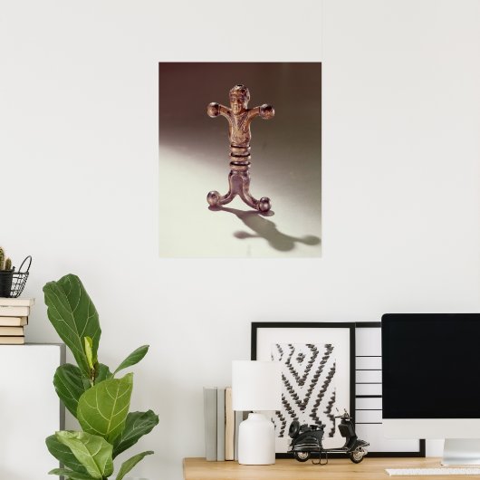 Anthropoid-Schwerthügel Poster (Heimbüro)