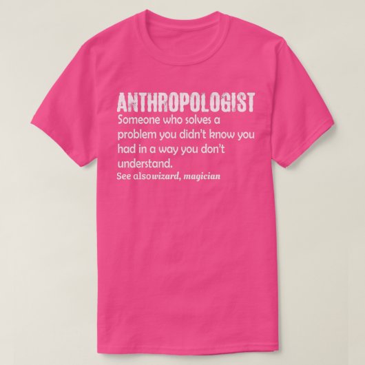 Anthropologe 32 T-Shirt (Design vorne)