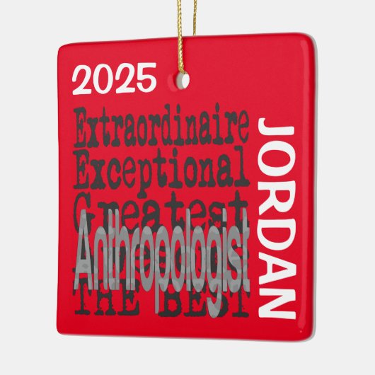 Anthropologe Extraordinaire CUSTOM Keramikornament (Links)