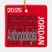 Anthropologe Extraordinaire CUSTOM Keramikornament (Vorderseite)