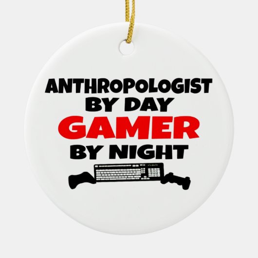 Anthropologe Gamer Keramikornament (Vorne)