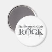 Anthropologe Rock Magnet (Vorderseite/Rückseite)
