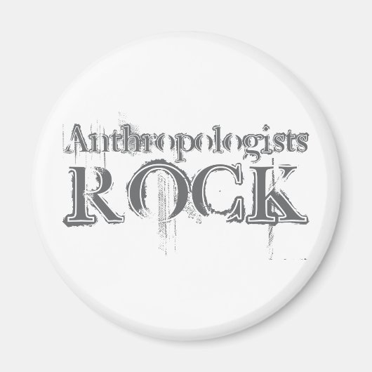 Anthropologe Rock Magnet (Vorne)