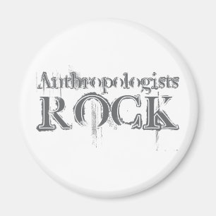 Anthropologen-Felsen Magnet