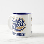 Anthropologen-Geschenk Zweifarbige Tasse (Vorderseite Links)