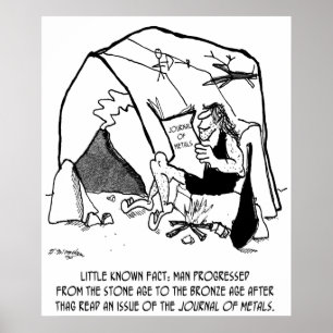 Anthropologie-Cartoon 1938 Poster