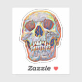 Anthropologie der abstrakten Schädelkunst, Paläont Aufkleber (Blatt)