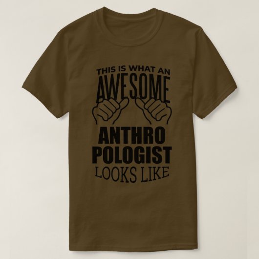 Anthropologie Funny Sprichwort T-Shirt (Design vorne)