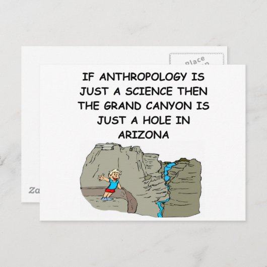 ANTHROPOLOGIE gibt T - Shirt Geschenke Postkarte (Vorne/Hinten)