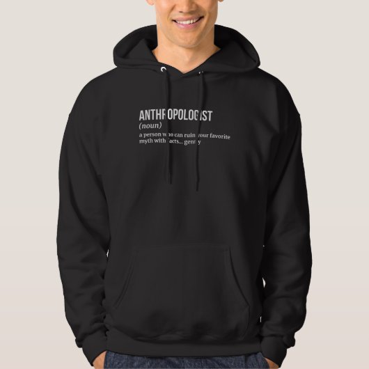 Anthropologie Major Funny Hoodie (Vorderseite)