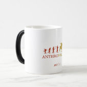 Anthropologie Morhping Kaffee-Tasse Verwandlungstasse (Vorderseite Links)